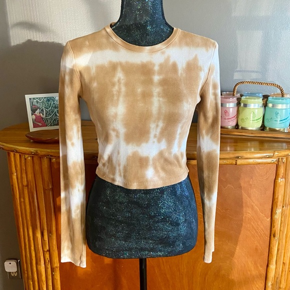 FULL TILT Tie Dye Crop Baby Tee - Picture 4 of 12